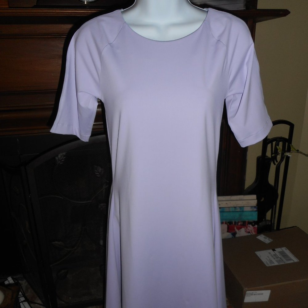 BOGO FREE, NWOT Purple Tennis Dress with mesh inset at sleeves, medium